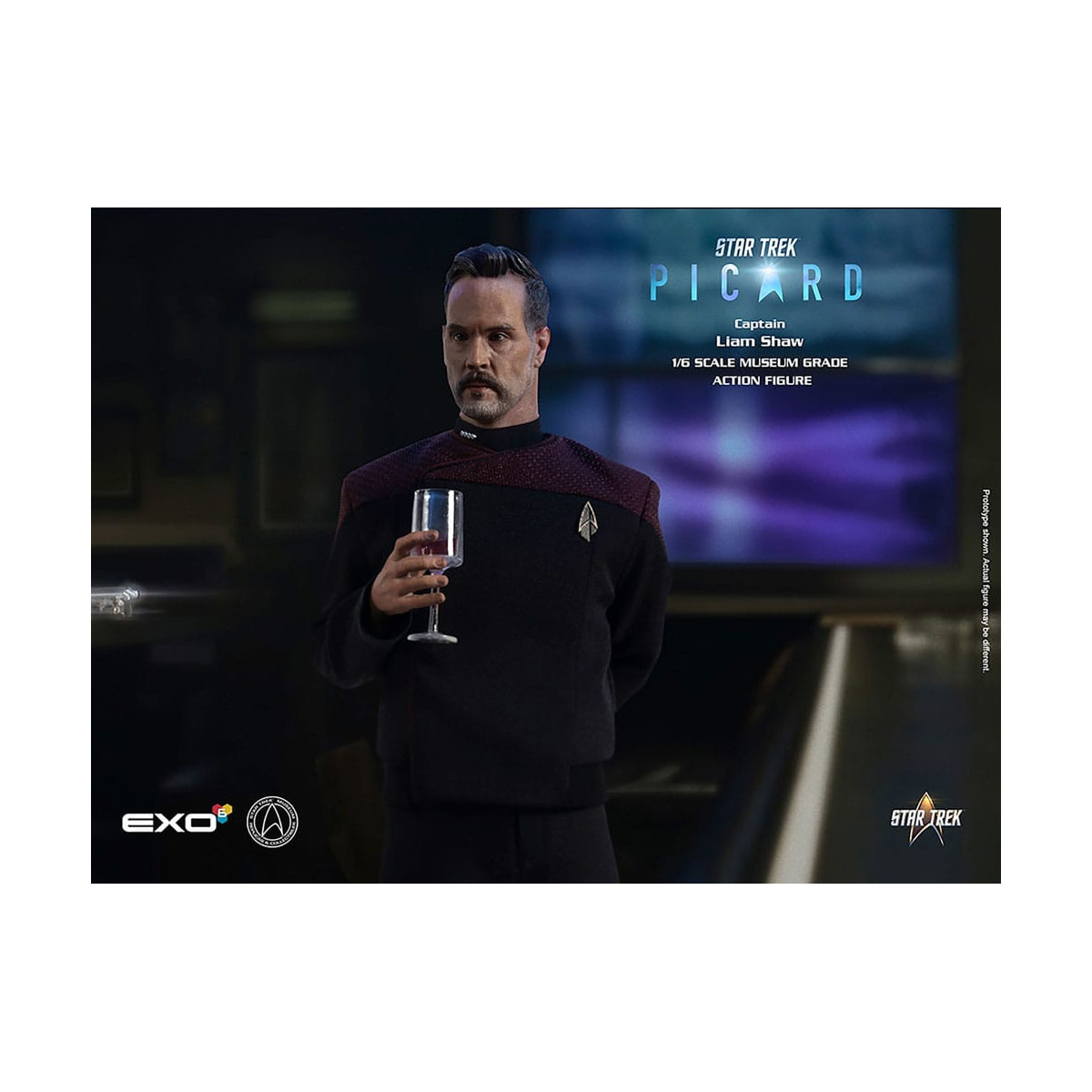 EXO-6 - Star Trek: Picard - Captain Liam Shaw Figur im Maßstab 1:6