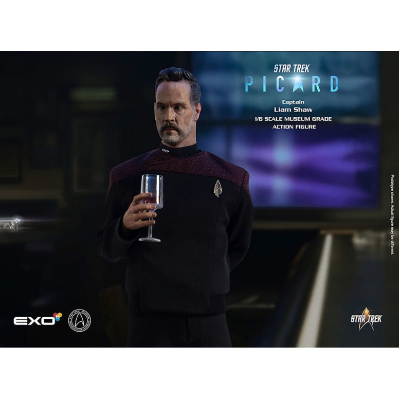 EXO-6 - Star Trek: Picard - Captain Liam Shaw Figur im Maßstab 1:6