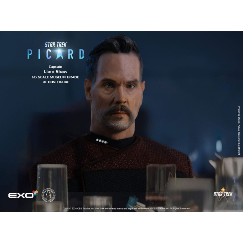EXO-6 - Star Trek: Picard - Captain Liam Shaw Figur im Maßstab 1:6