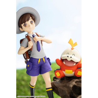 Kotobukiya Pokémon - Florian & Chochodile PVC ARTFXJ 1/8
