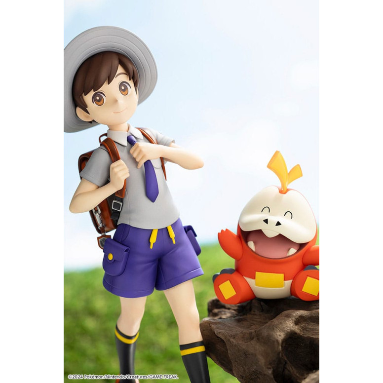 Kotobukiya Pokémon - Florian & Chochodile PVC ARTFXJ 1/8