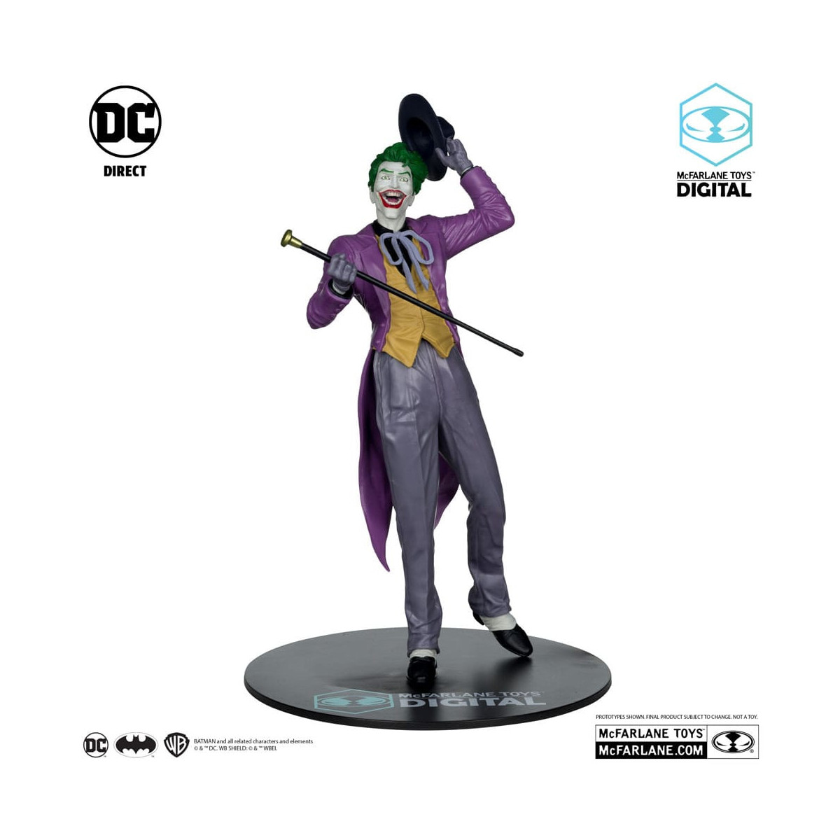 Mc Farlane Toys Digital DC Direct - Der Joker von Jason Fabok PVC 1/6