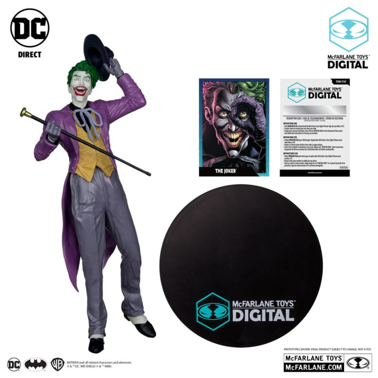 Mc Farlane Toys Digital DC Direct - Der Joker von Jason Fabok PVC 1/6