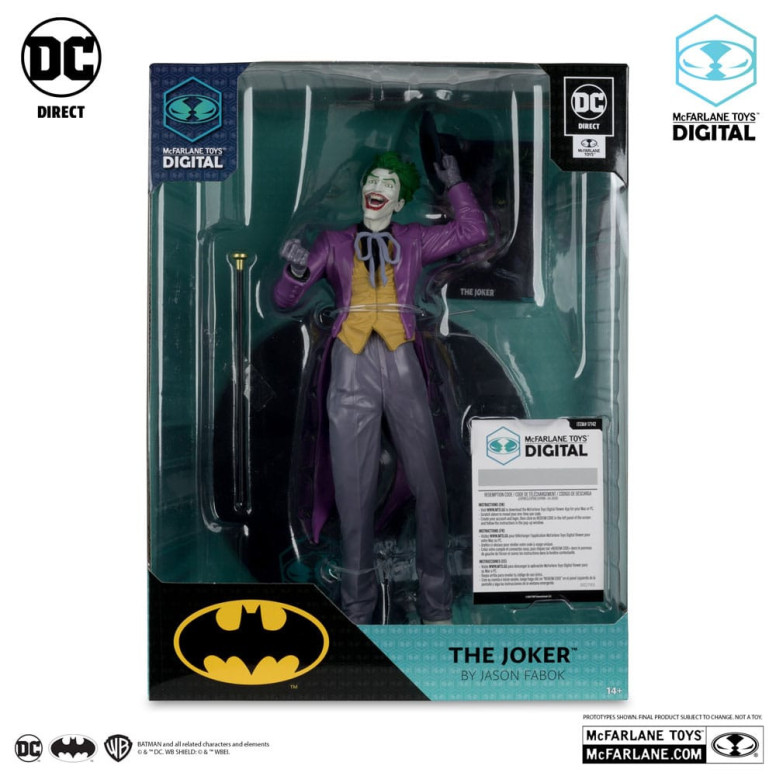 Mc Farlane Toys Digital DC Direct - Der Joker von Jason Fabok PVC 1/6
