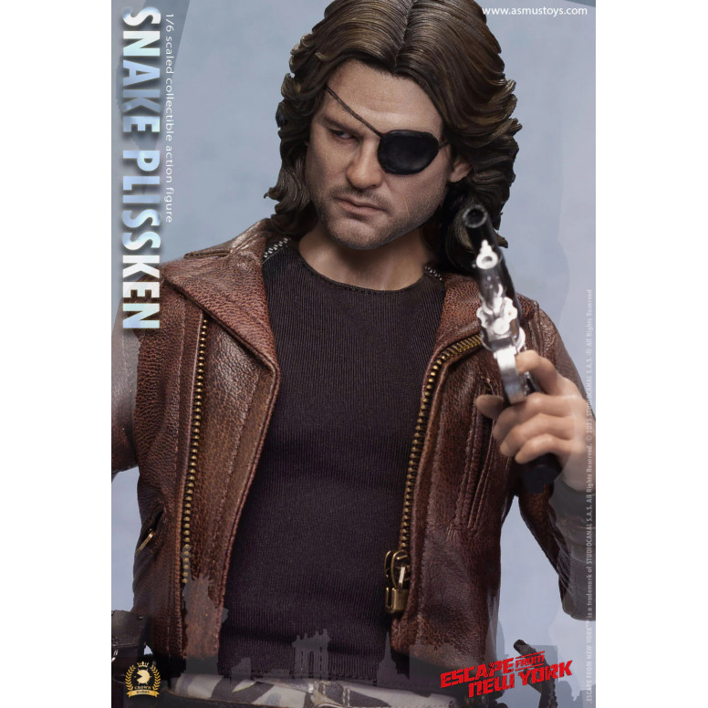 Asmus Toys - Snake Plissken Geformtes Haar 1/6 - Flucht aus NY