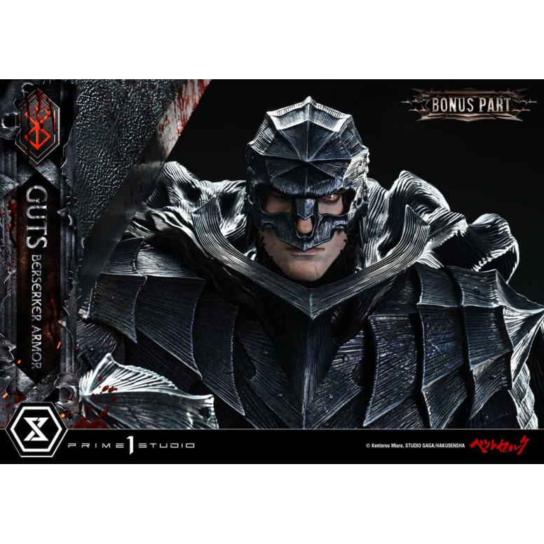 Prime 1 Studio Berserk - Guts Berserker Rüstung (Grunbeld vs. Guts) Deluxe Bonus Version 1/4 Ultimate Premium Masterline