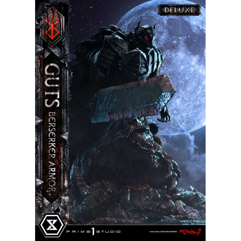 Prime 1 Studio Berserk - Guts Berserker Rüstung (Grunbeld vs. Guts) Deluxe Bonus Version 1/4 Ultimate Premium Masterline
