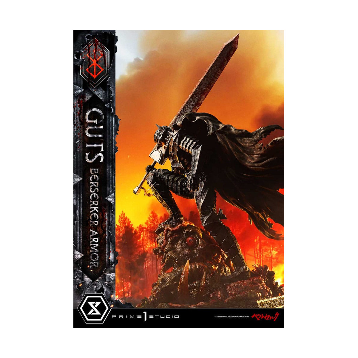 Prime 1 Studio Berserker - Guts Berserker-Rüstung (Grunbeld vs. Guts) 1/4 Ultimate Premium Masterline
