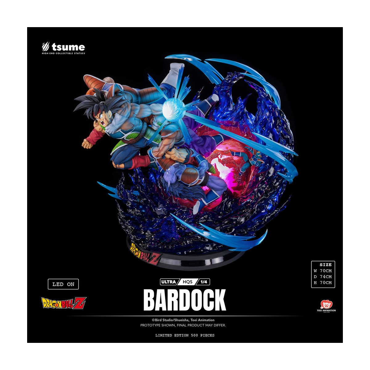 Tsume Dragon Ball Z - BARDOCK ULTRA HQS 1/4