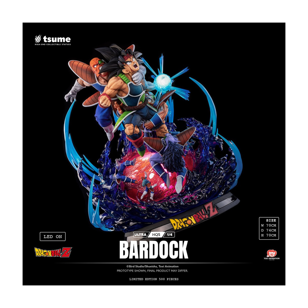 Tsume Dragon Ball Z - BARDOCK ULTRA HQS 1/4
