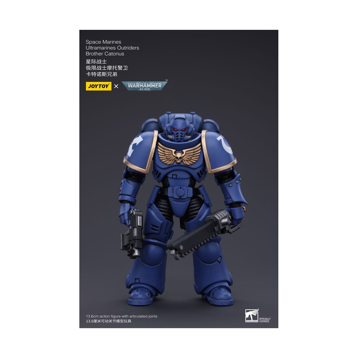 JoyToy - Ultramarines - Ultramarines Outriders Bruder Catonus - Warhammer 40000