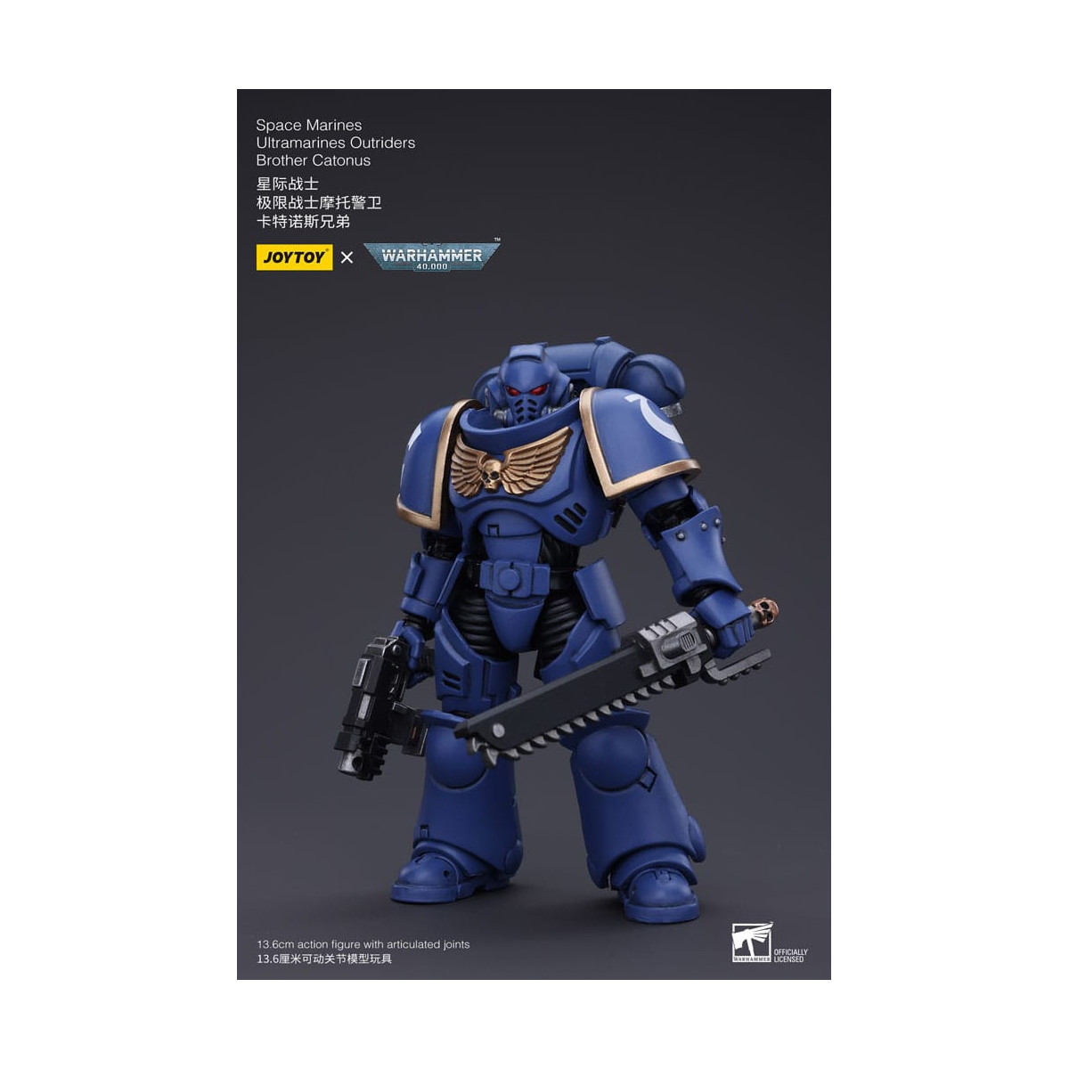 JoyToy - Ultramarines - Ultramarines Outriders Bruder Catonus - Warhammer 40000