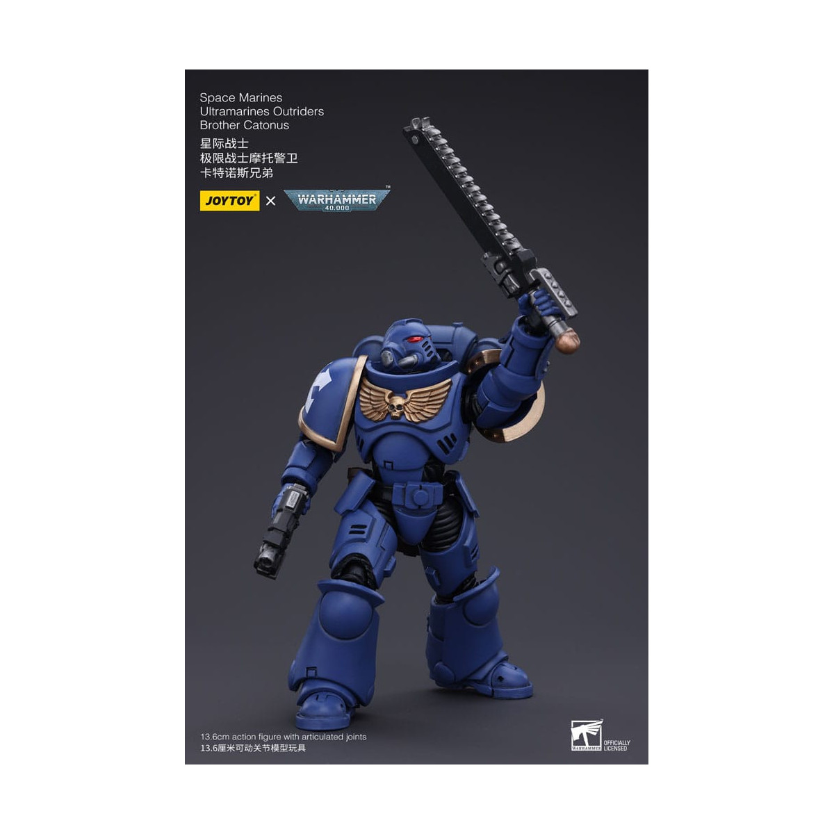 JoyToy - Ultramarines - Ultramarines Outriders Bruder Catonus - Warhammer 40000