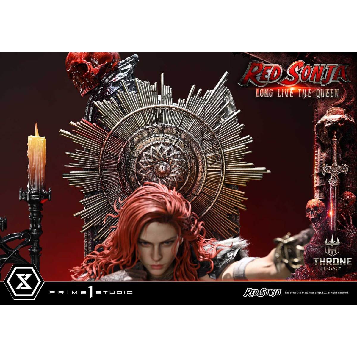 Prime 1 Thron-Erbe Red Sonja Red Sonja: Lang lebe die Königin Bonus Version