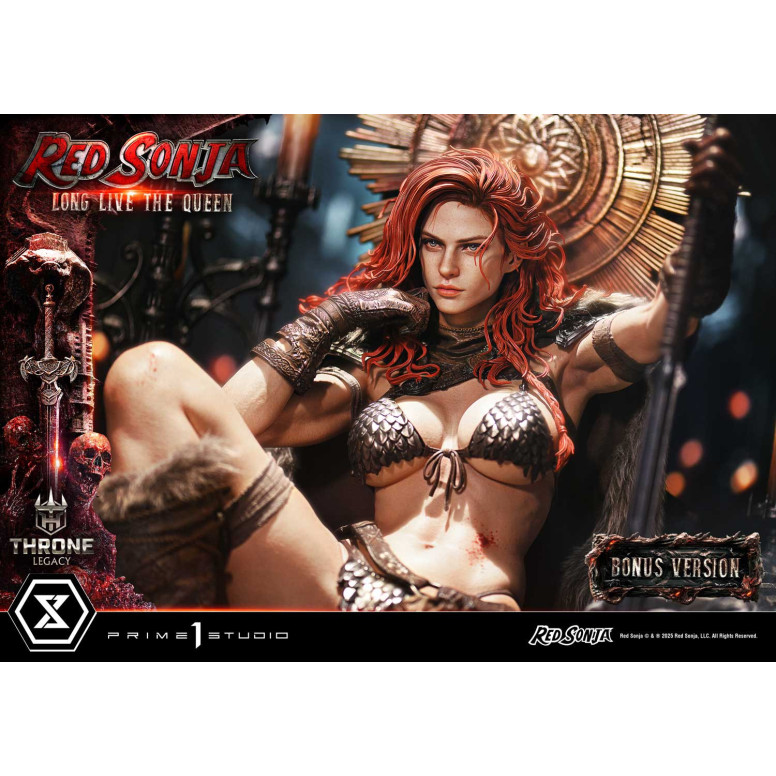Prime 1 Thron-Erbe Red Sonja Red Sonja: Lang lebe die Königin Bonus Version