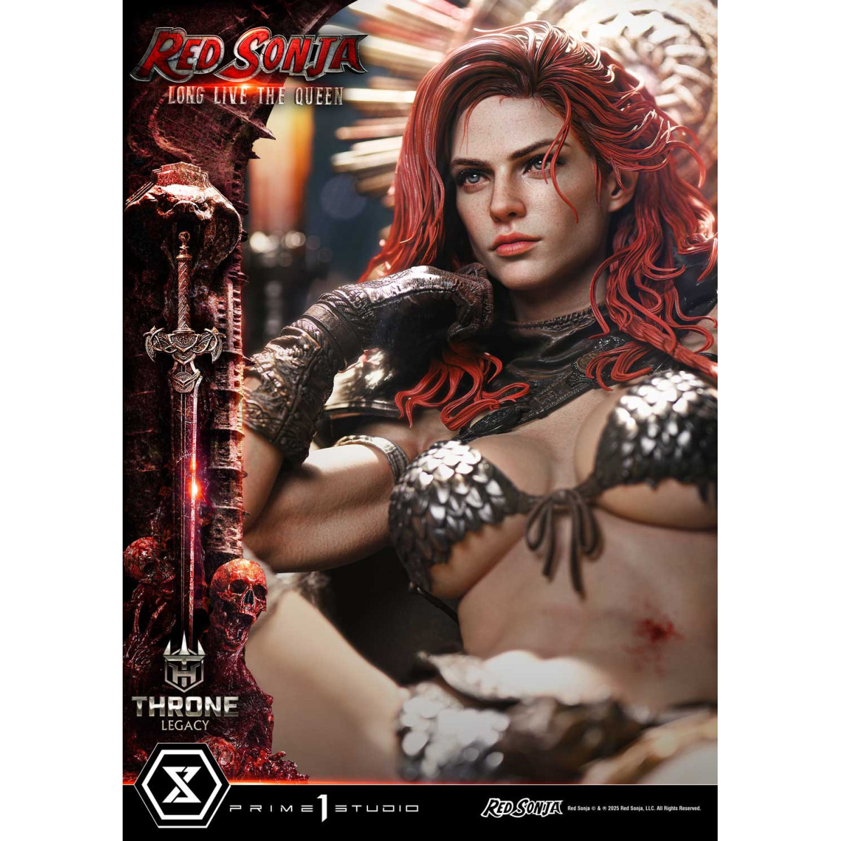 Prime 1 Thron-Erbe Red Sonja Red Sonja: Lang lebe die Königin Bonus Version