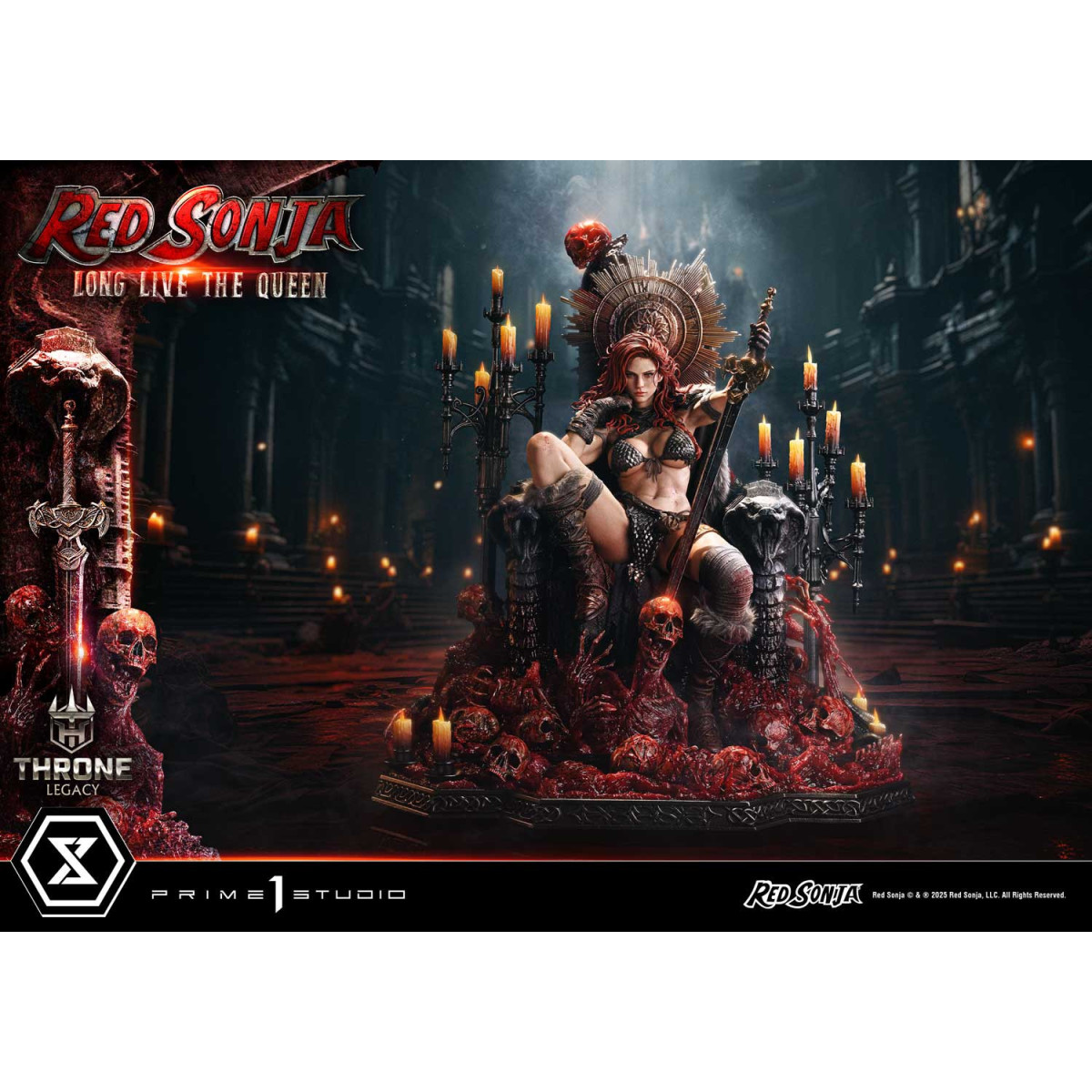 Prime 1 Thron-Erbe Red Sonja Red Sonja: Lang lebe die Königin