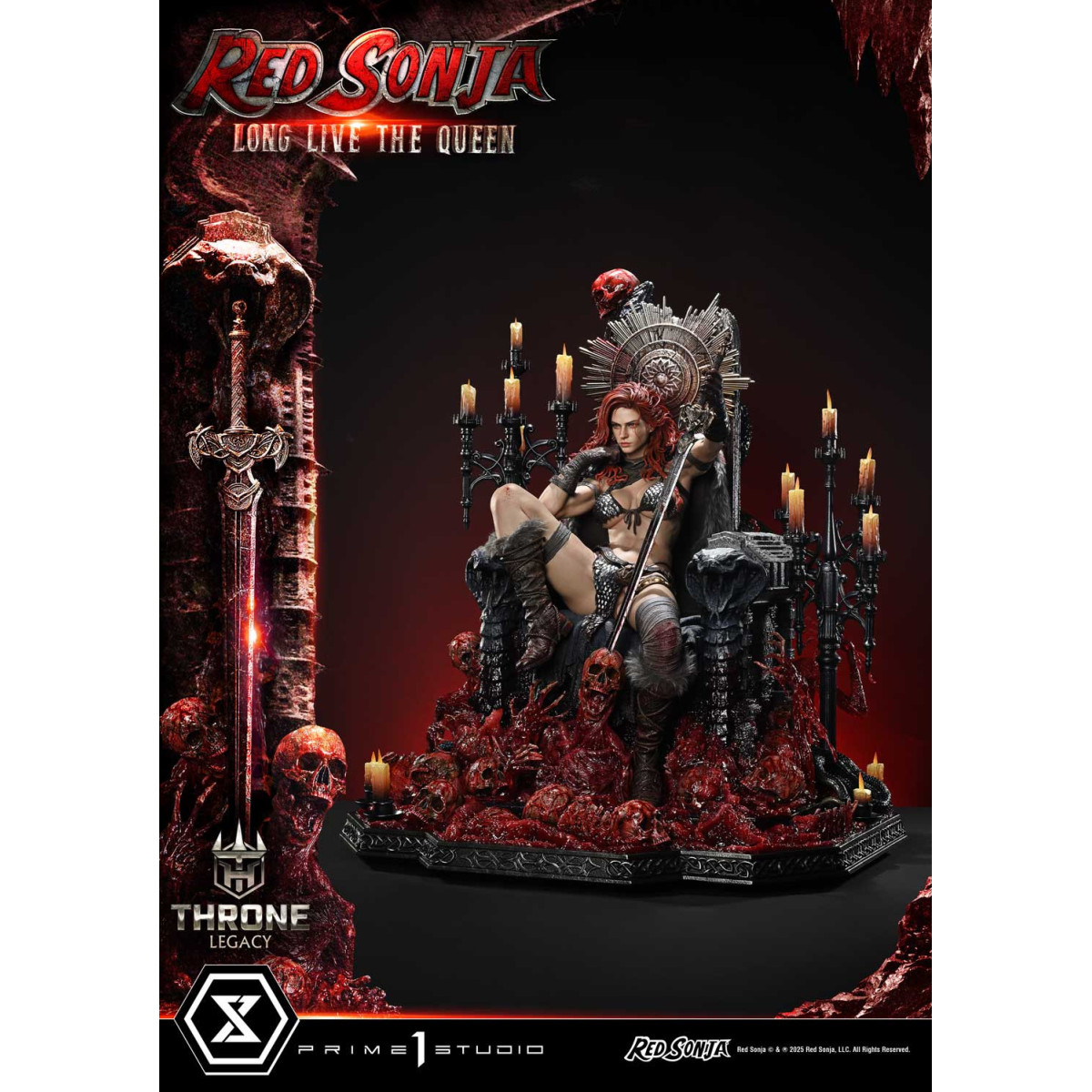 Prime 1 Thron-Erbe Red Sonja Red Sonja: Lang lebe die Königin