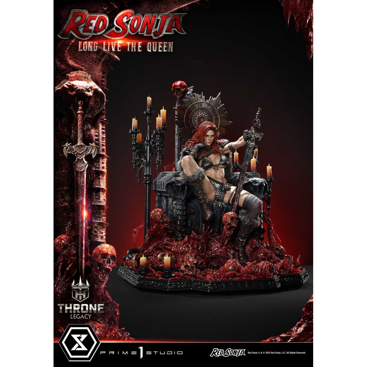 Prime 1 Thron-Erbe Red Sonja Red Sonja: Lang lebe die Königin