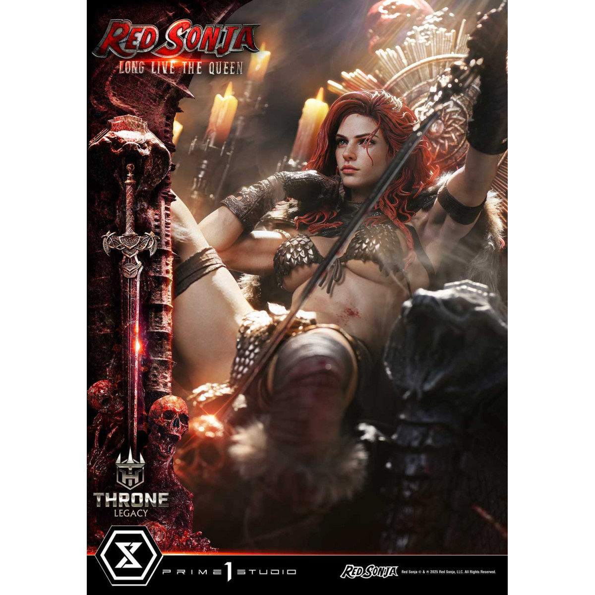 Prime 1 Thron-Erbe Red Sonja Red Sonja: Lang lebe die Königin