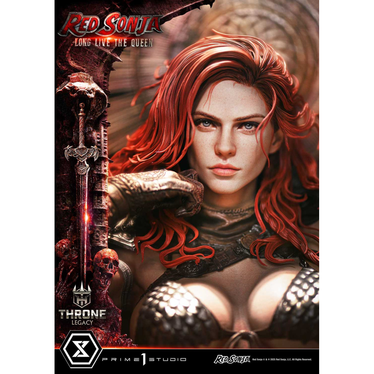 Prime 1 Thron-Erbe Red Sonja Red Sonja: Lang lebe die Königin
