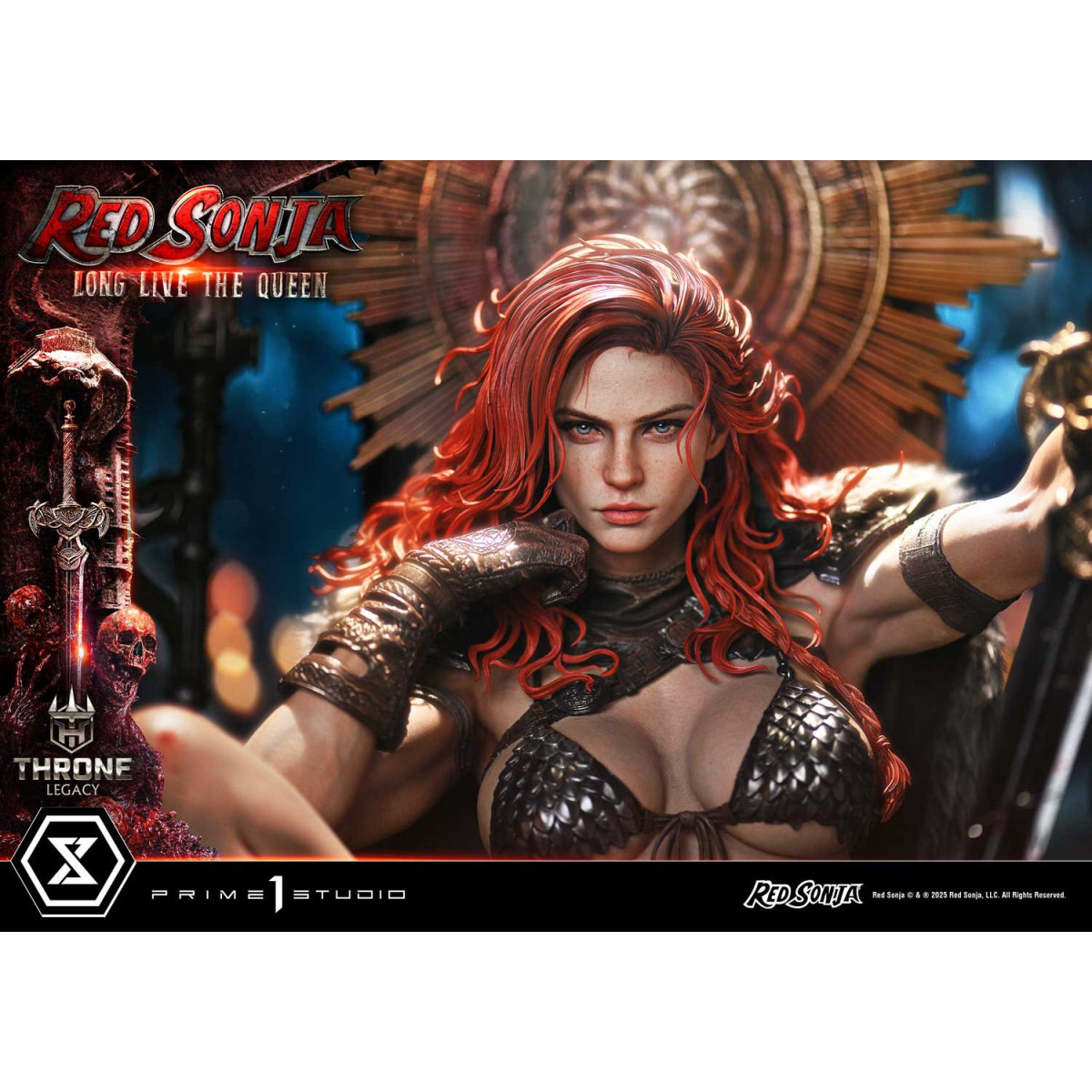 Prime 1 Thron-Erbe Red Sonja Red Sonja: Lang lebe die Königin