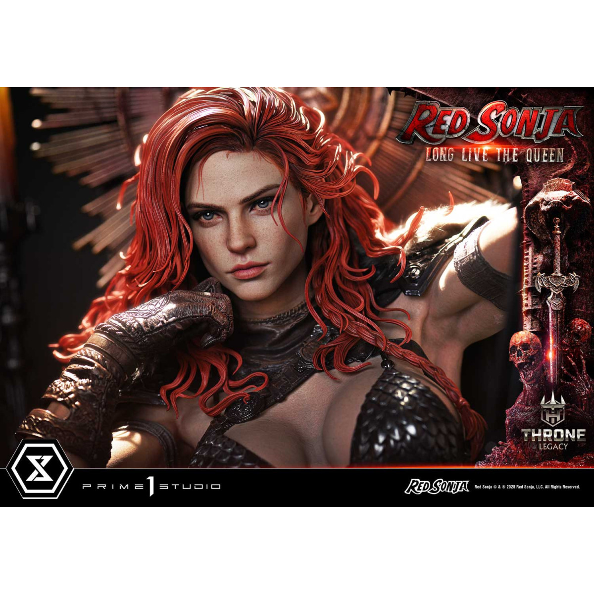 Prime 1 Thron-Erbe Red Sonja Red Sonja: Lang lebe die Königin