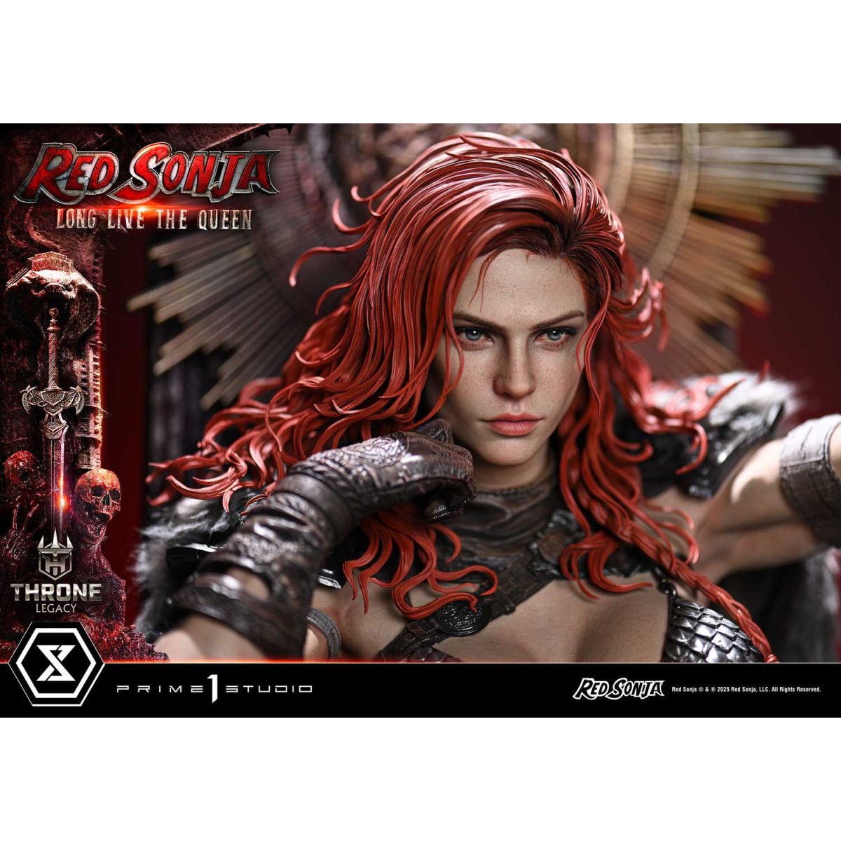 Prime 1 Thron-Erbe Red Sonja Red Sonja: Lang lebe die Königin
