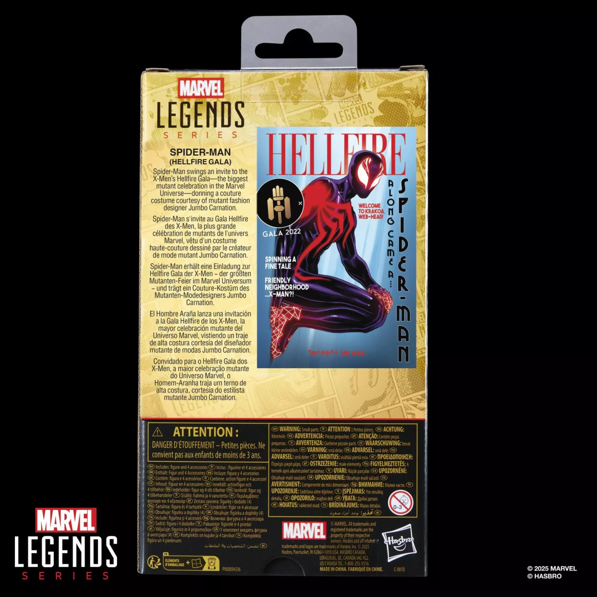 Marvel Legends Serie - Spider-Man Höllenfeuer-Gala