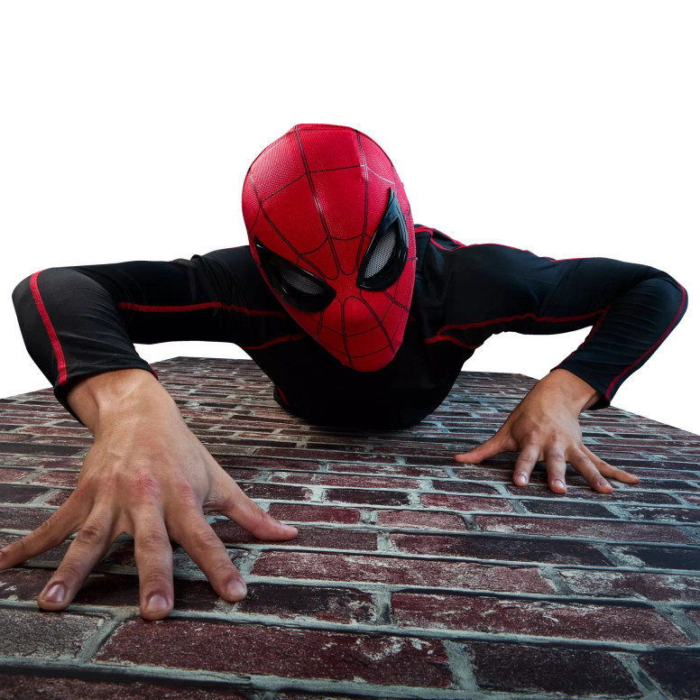 Hasbro - Spider-Man 1/1 elektronische ausdrucksstarke Maske - Marvel Legends Serie