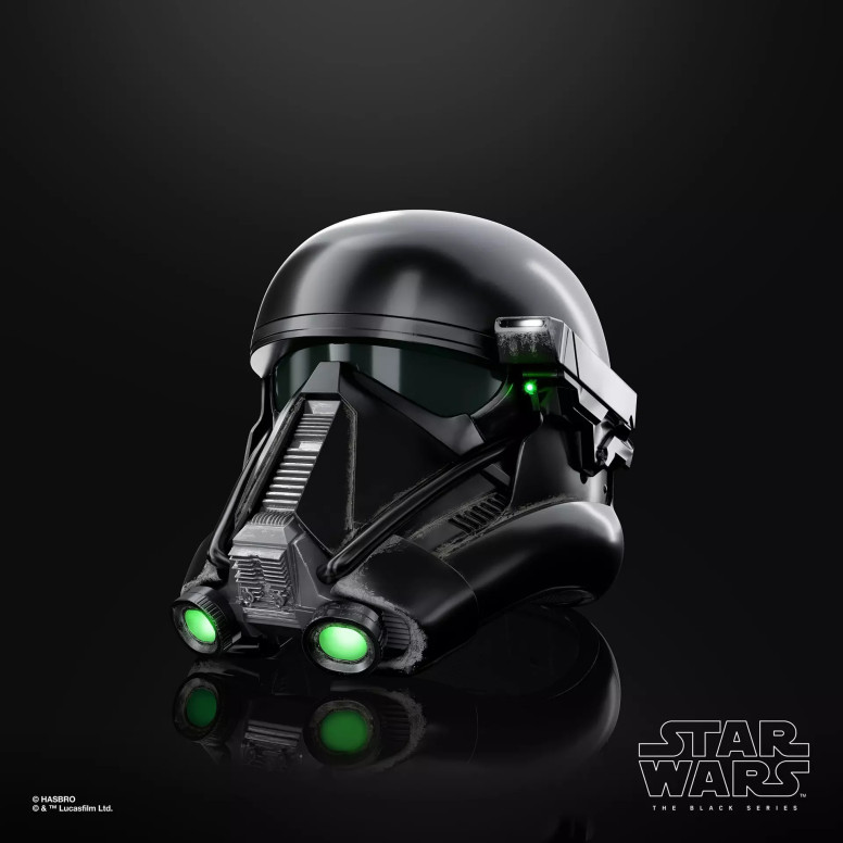 Hasbro Star Wars The Black Series - Elektronischer Helm des imperialen Todestrupplers