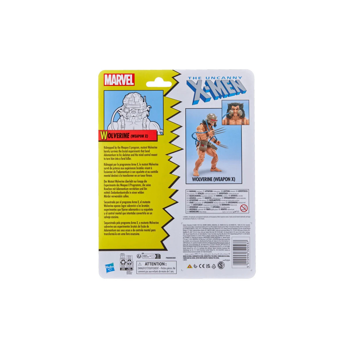 Hasbro Marvel Legends Serie X-Men Retro - Waffe X