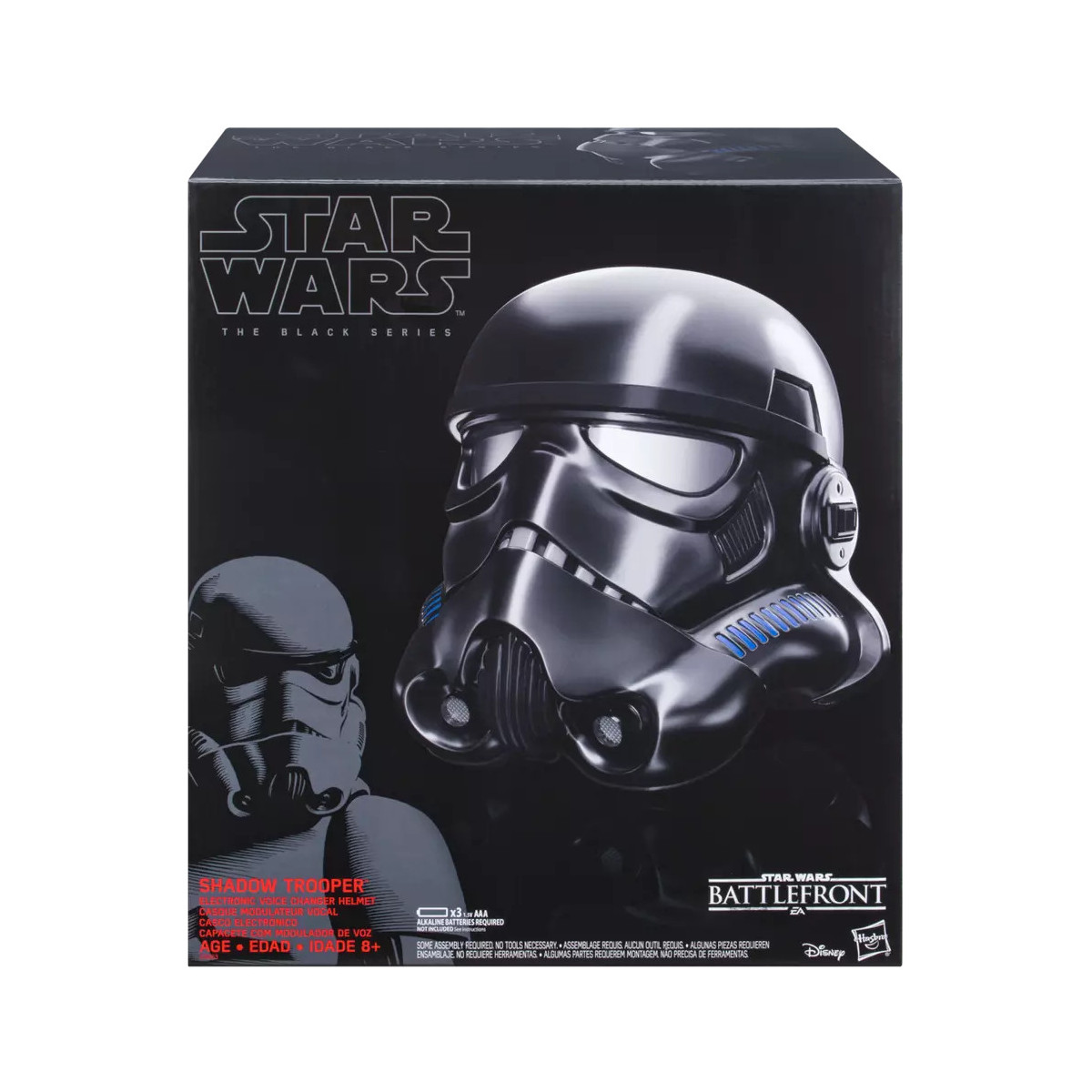 Hasbro Star Wars The Black Series - Elektronischer Helm für Shadow Trooper - Star Wars Battlefront