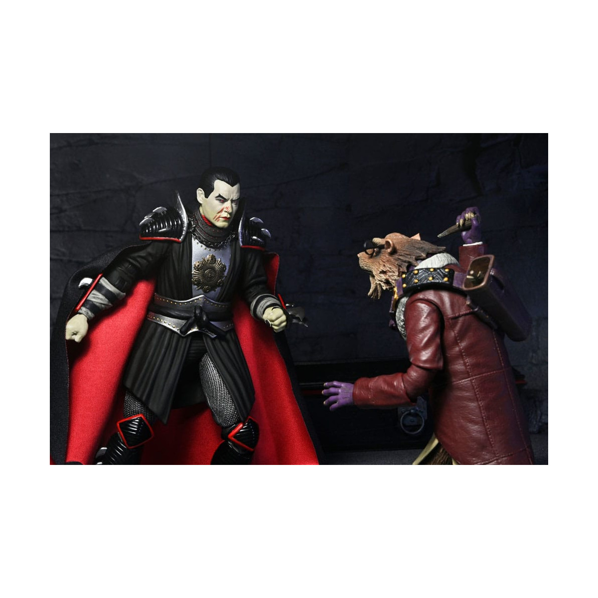 NECA - Ultimativer Shredder als Dracula Klassische Farben - Universal Monsters x TMNT