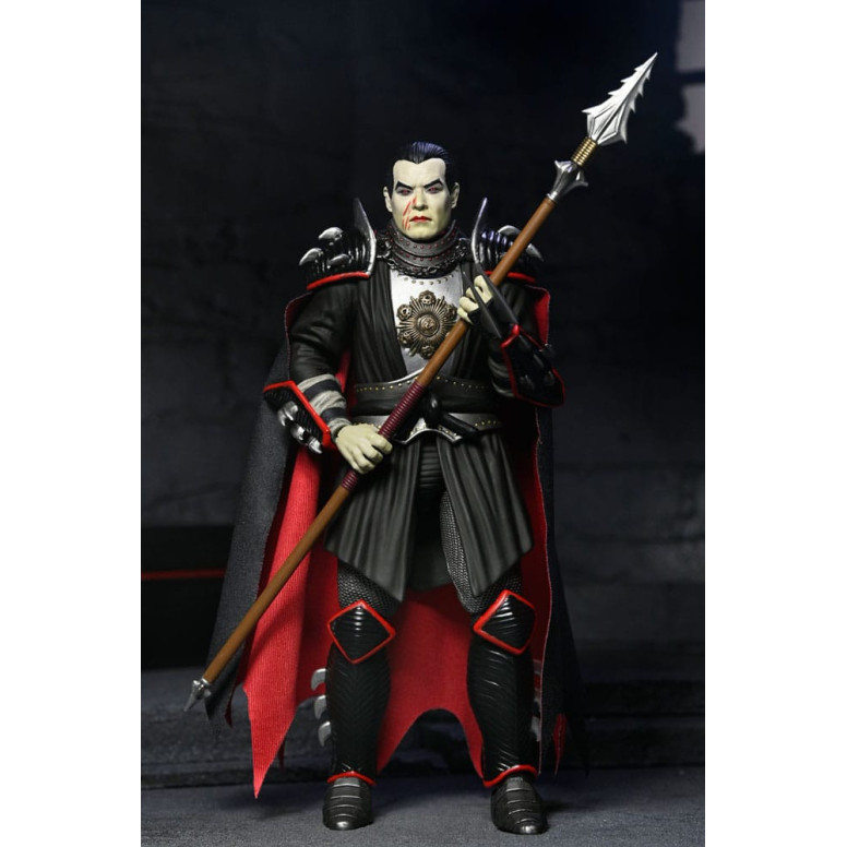 NECA - Ultimativer Shredder als Dracula Klassische Farben - Universal Monsters x TMNT