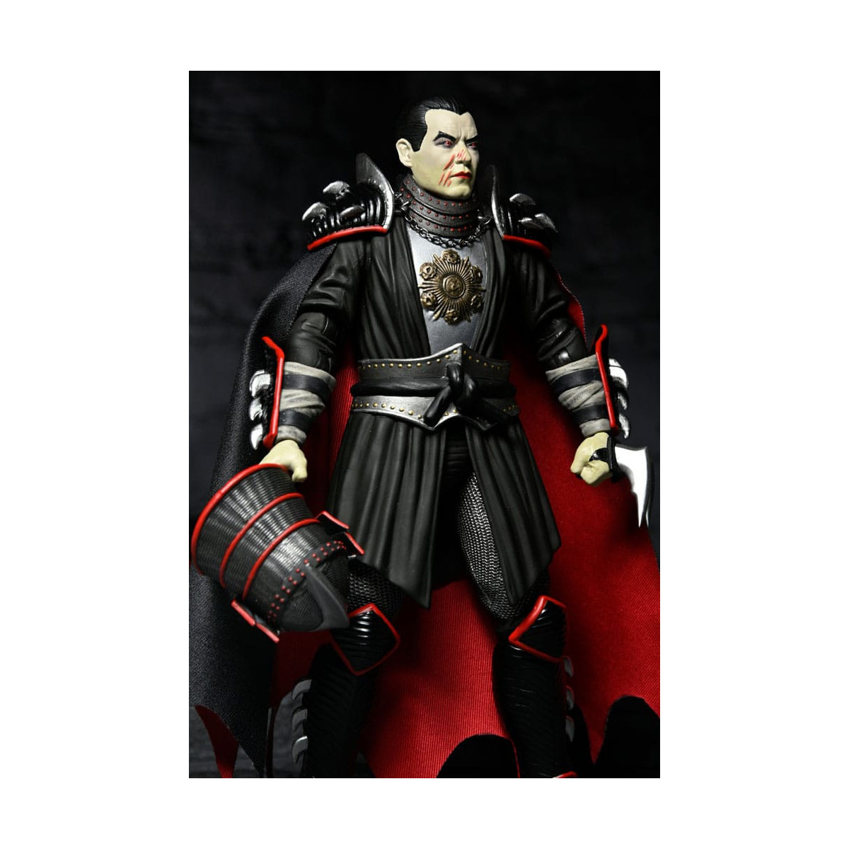 NECA - Ultimativer Shredder als Dracula Klassische Farben - Universal Monsters x TMNT