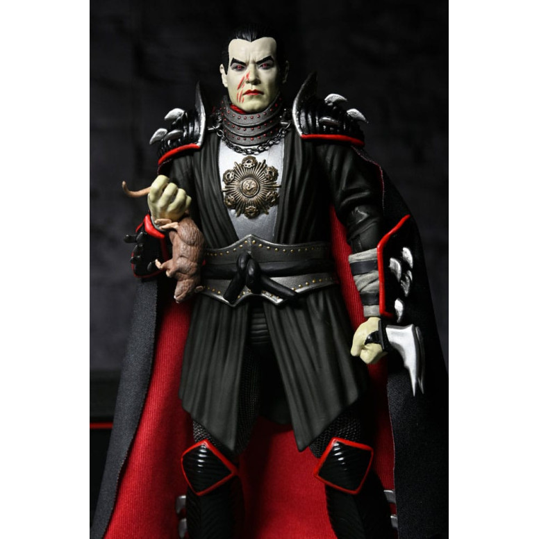 NECA - Ultimativer Shredder als Dracula Klassische Farben - Universal Monsters x TMNT