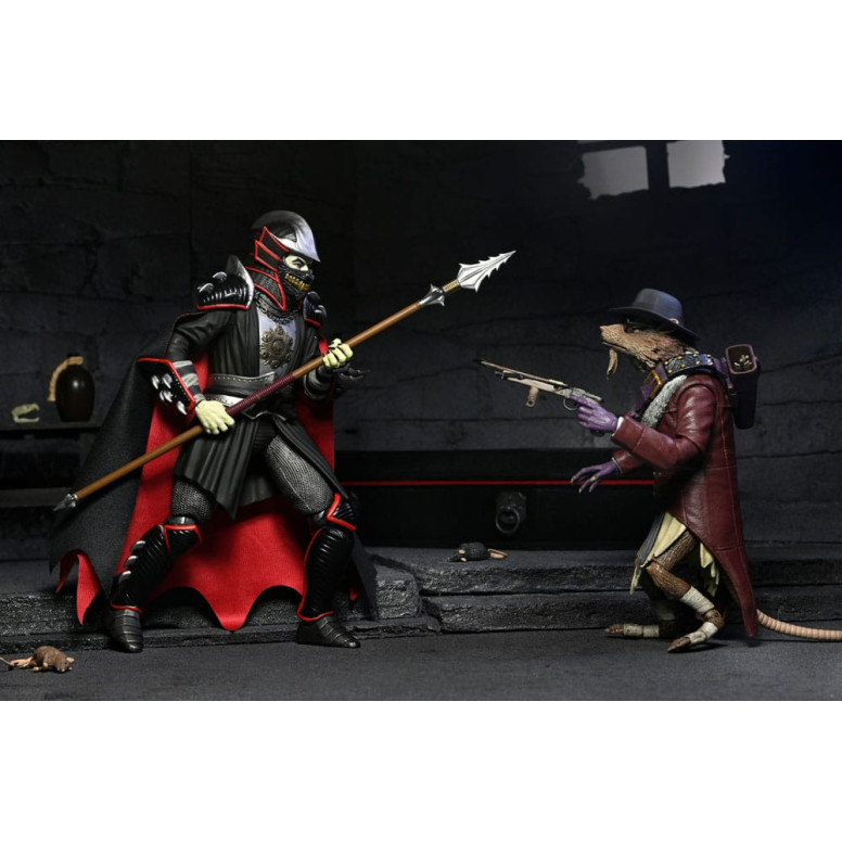 NECA - Ultimativer Shredder als Dracula Klassische Farben - Universal Monsters x TMNT