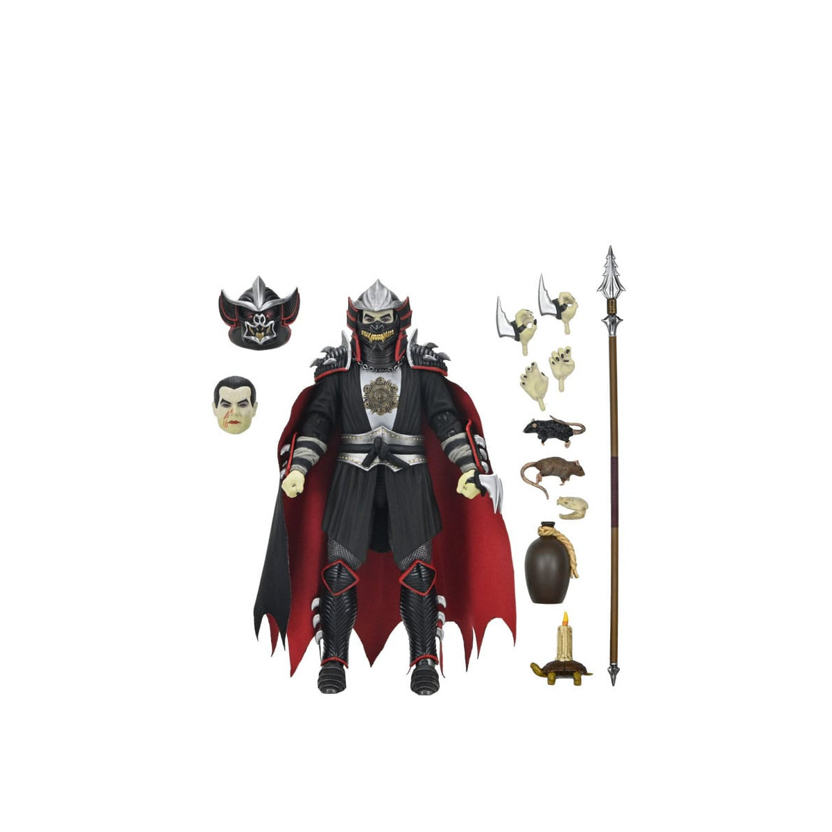 NECA - Ultimativer Shredder als Dracula Klassische Farben - Universal Monsters x TMNT