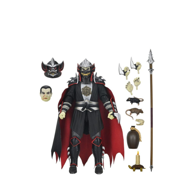 NECA - Ultimativer Shredder als Dracula Klassische Farben - Universal Monsters x TMNT