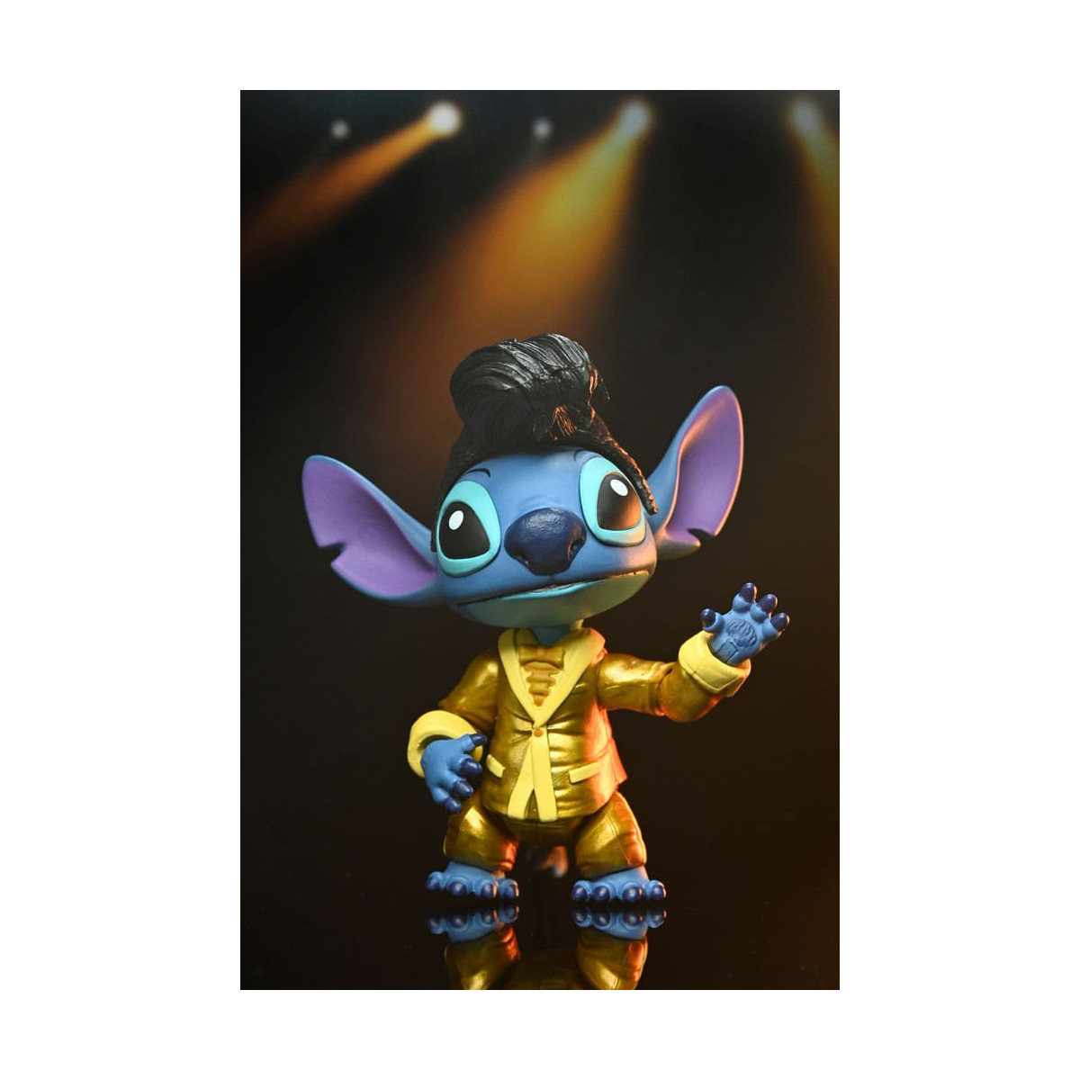 Neca Disney Lilo & Stitch - Ultimativer Goldanzug Elvis Stitch