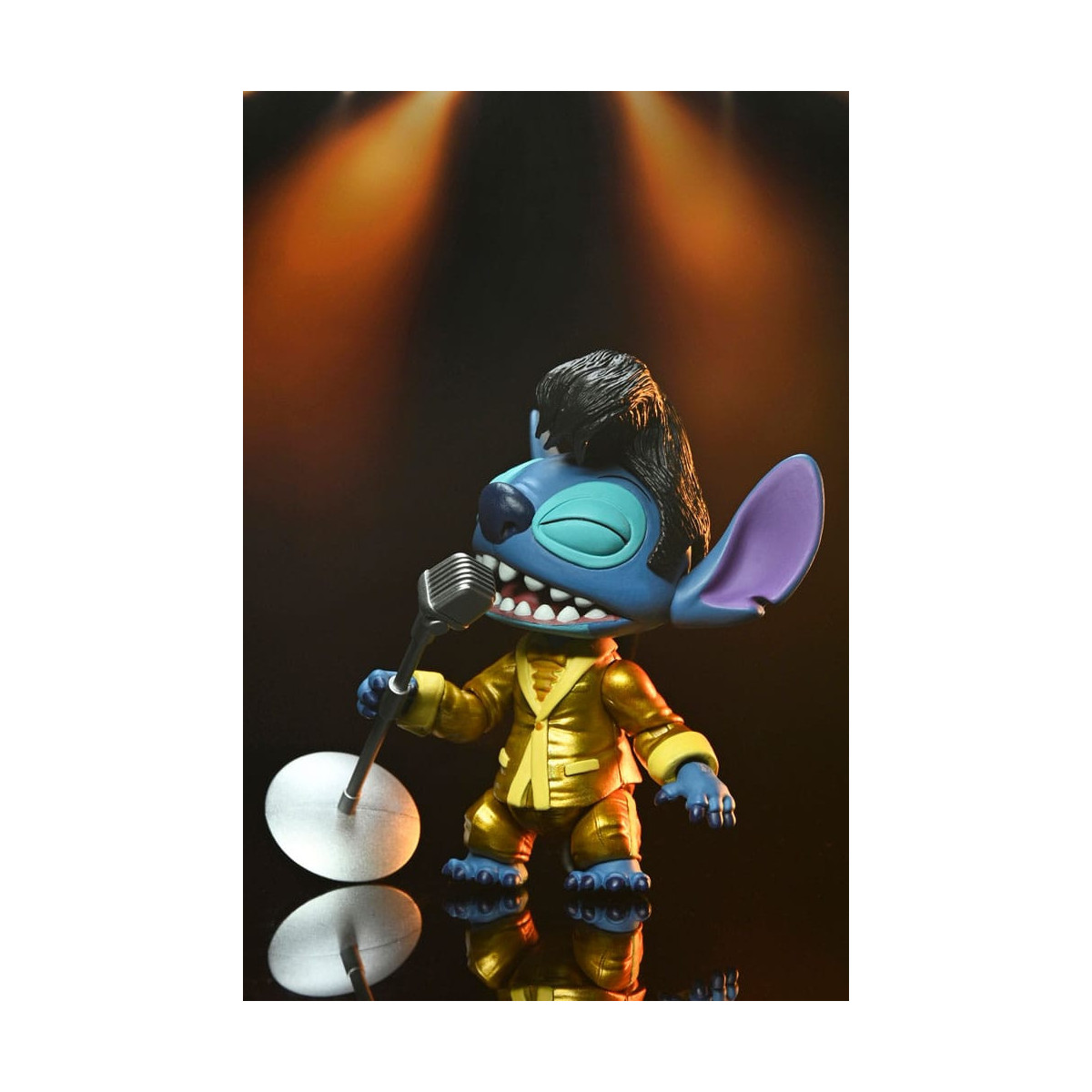 Neca Disney Lilo & Stitch - Ultimativer Goldanzug Elvis Stitch