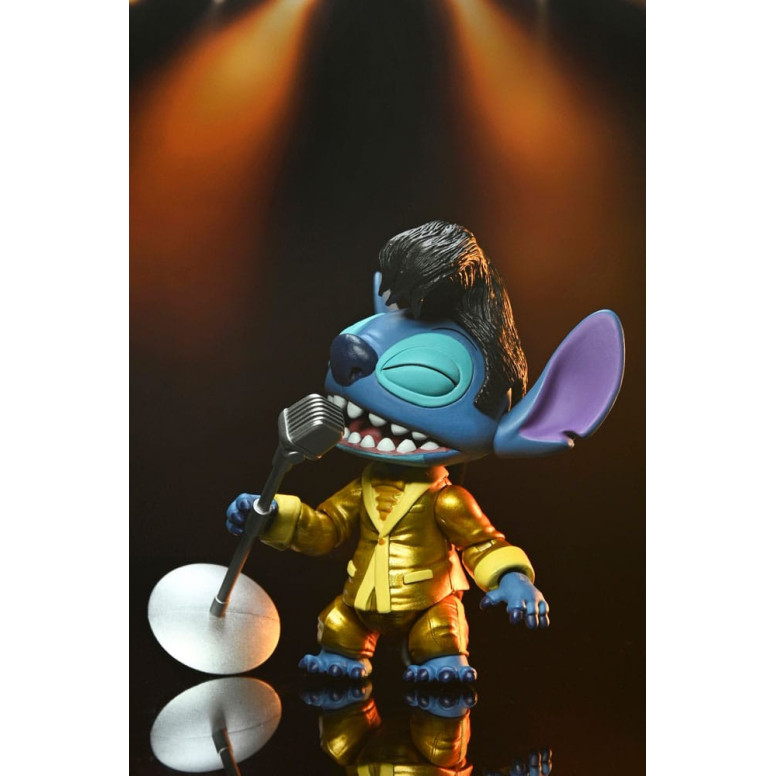 Neca Disney Lilo & Stitch - Ultimativer Goldanzug Elvis Stitch