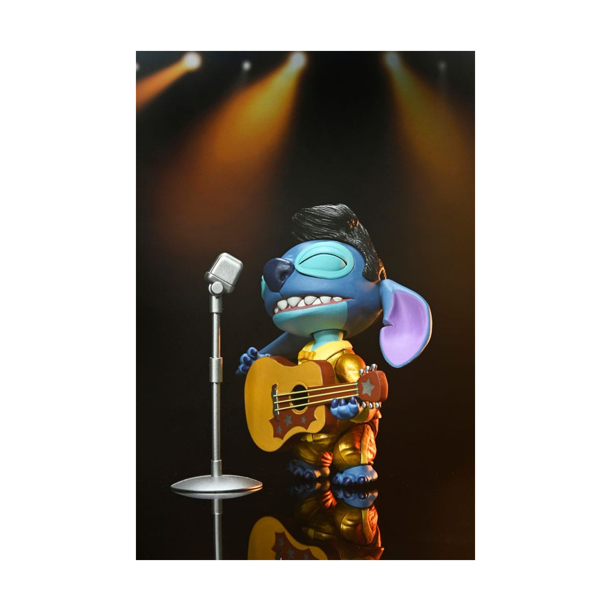 Neca Disney Lilo & Stitch - Ultimativer Goldanzug Elvis Stitch