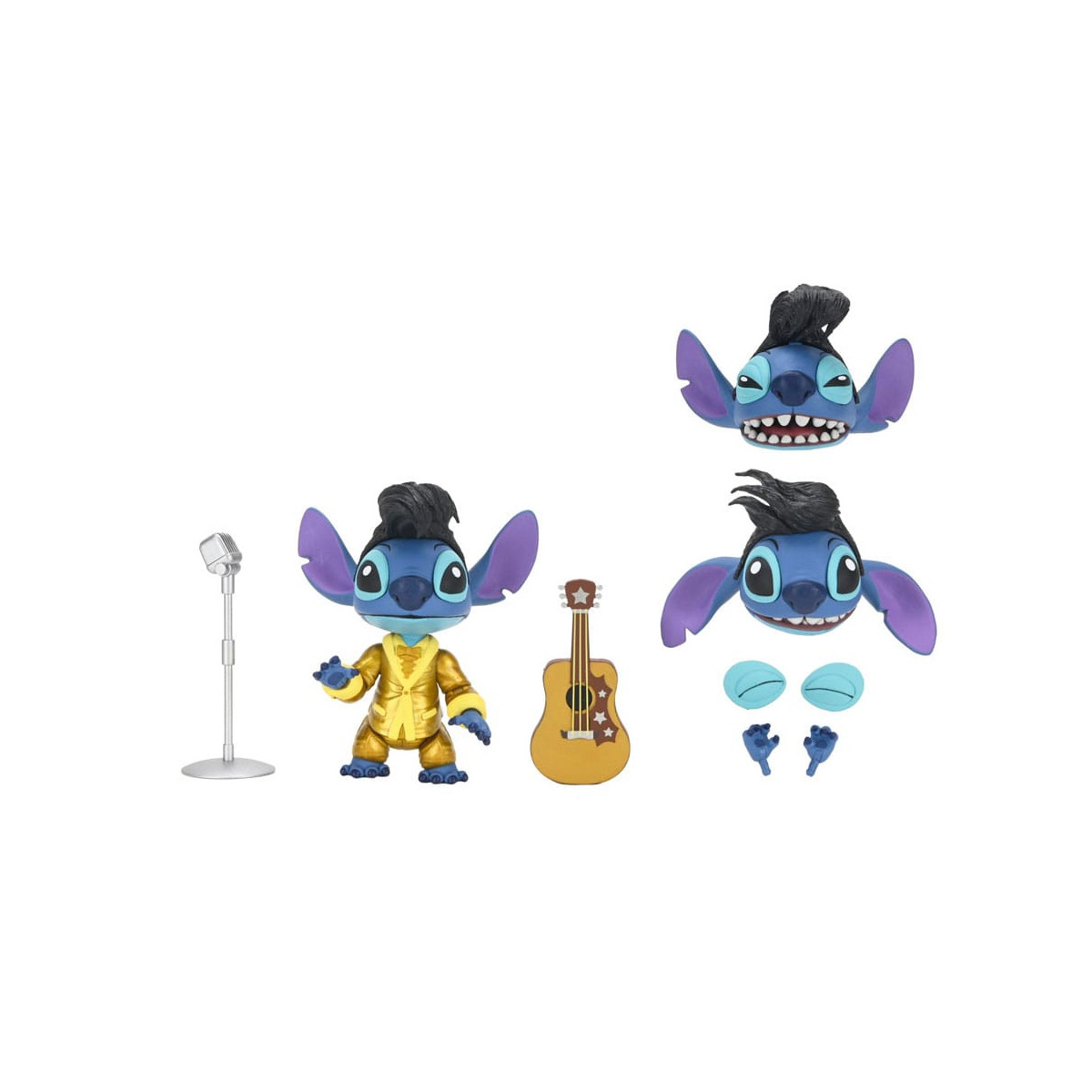 Neca Disney Lilo & Stitch - Ultimativer Goldanzug Elvis Stitch