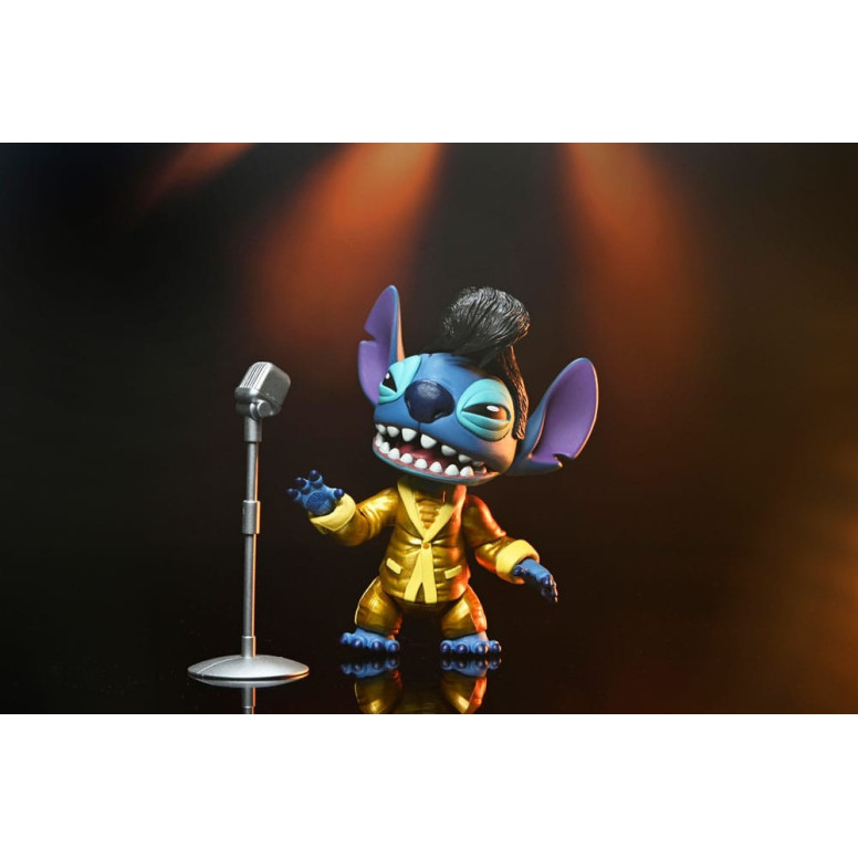 Neca Disney Lilo & Stitch - Ultimativer Goldanzug Elvis Stitch