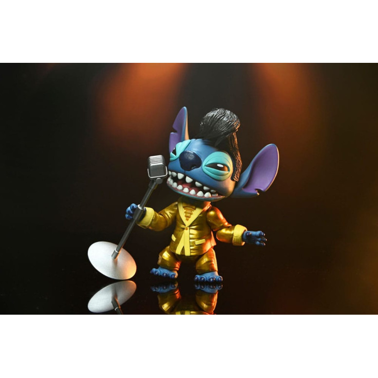 Neca Disney Lilo & Stitch - Ultimativer Goldanzug Elvis Stitch