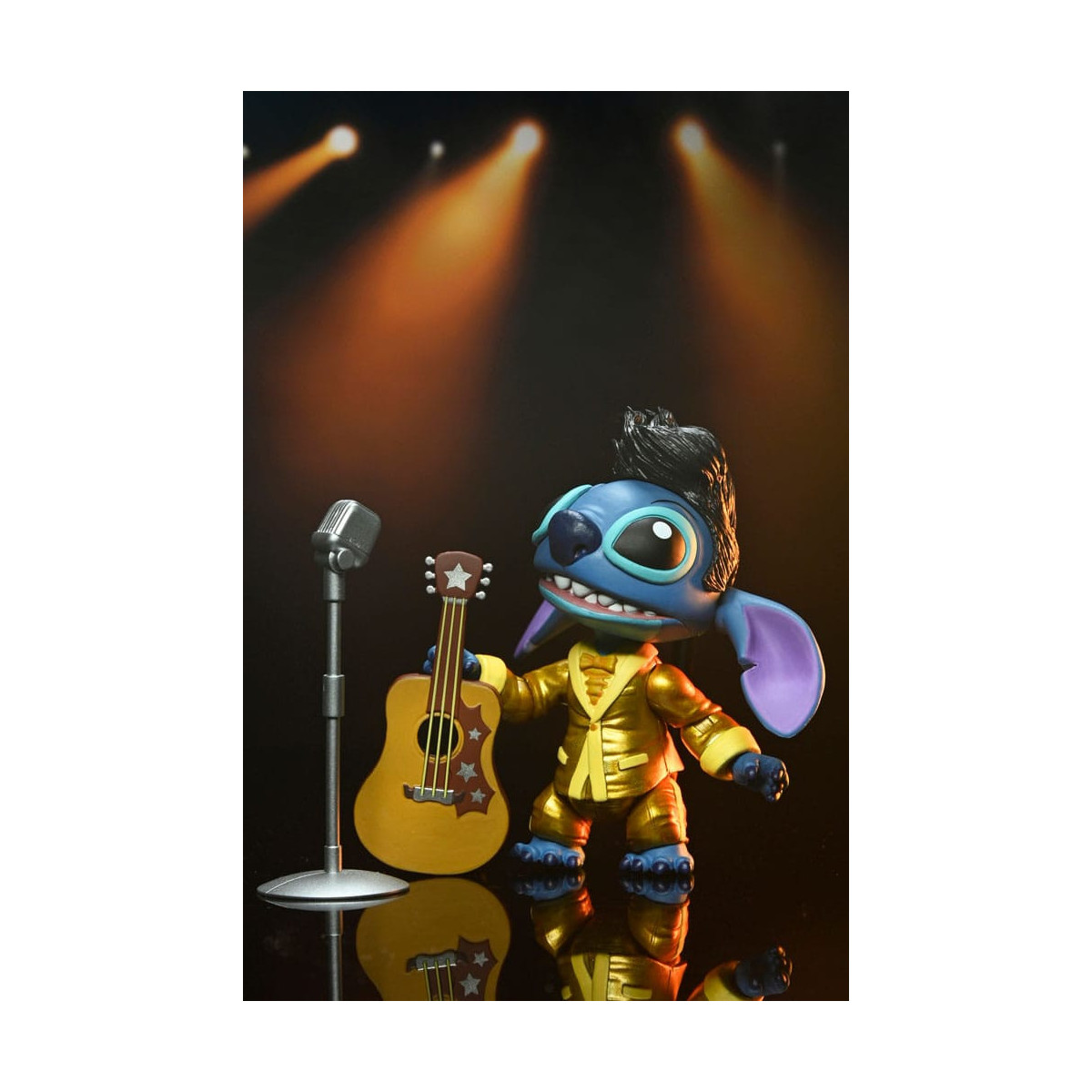 Neca Disney Lilo & Stitch - Ultimativer Goldanzug Elvis Stitch