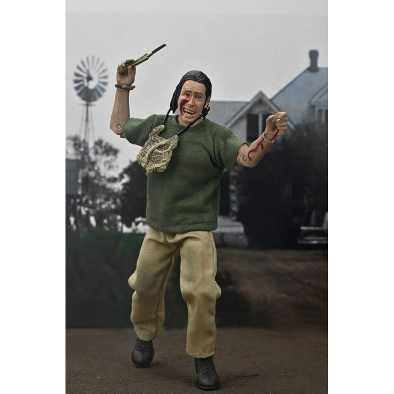Neca Texas Chainsaw Massacre - The Hitchhiker 50. Jahrestag gekleidet