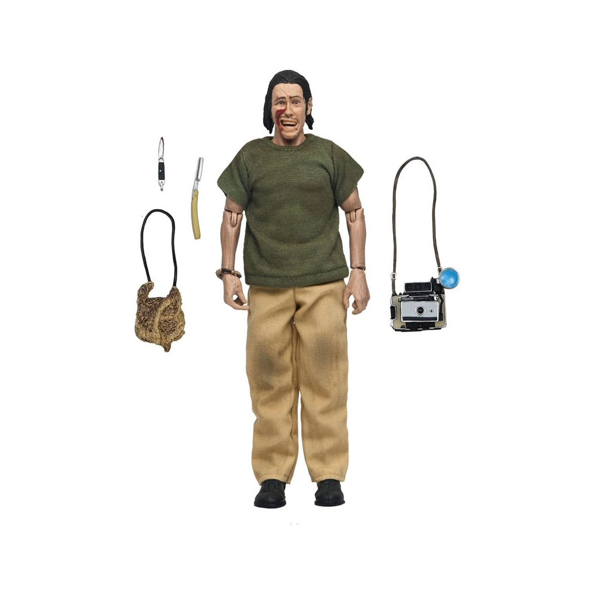 Neca Texas Chainsaw Massacre - The Hitchhiker 50. Jahrestag gekleidet